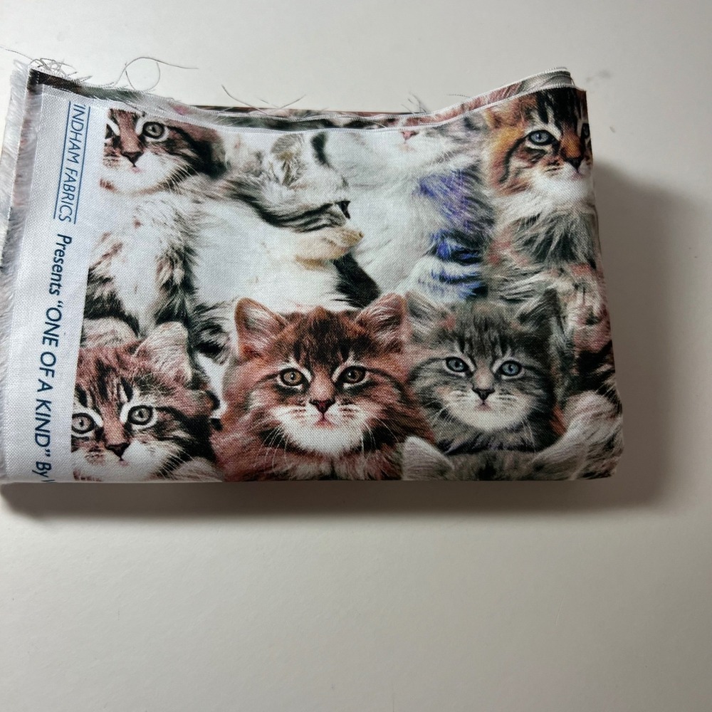 Windham Fabrics One of a KInd Whistler Studio Kittens Fabric 44" x 1yd